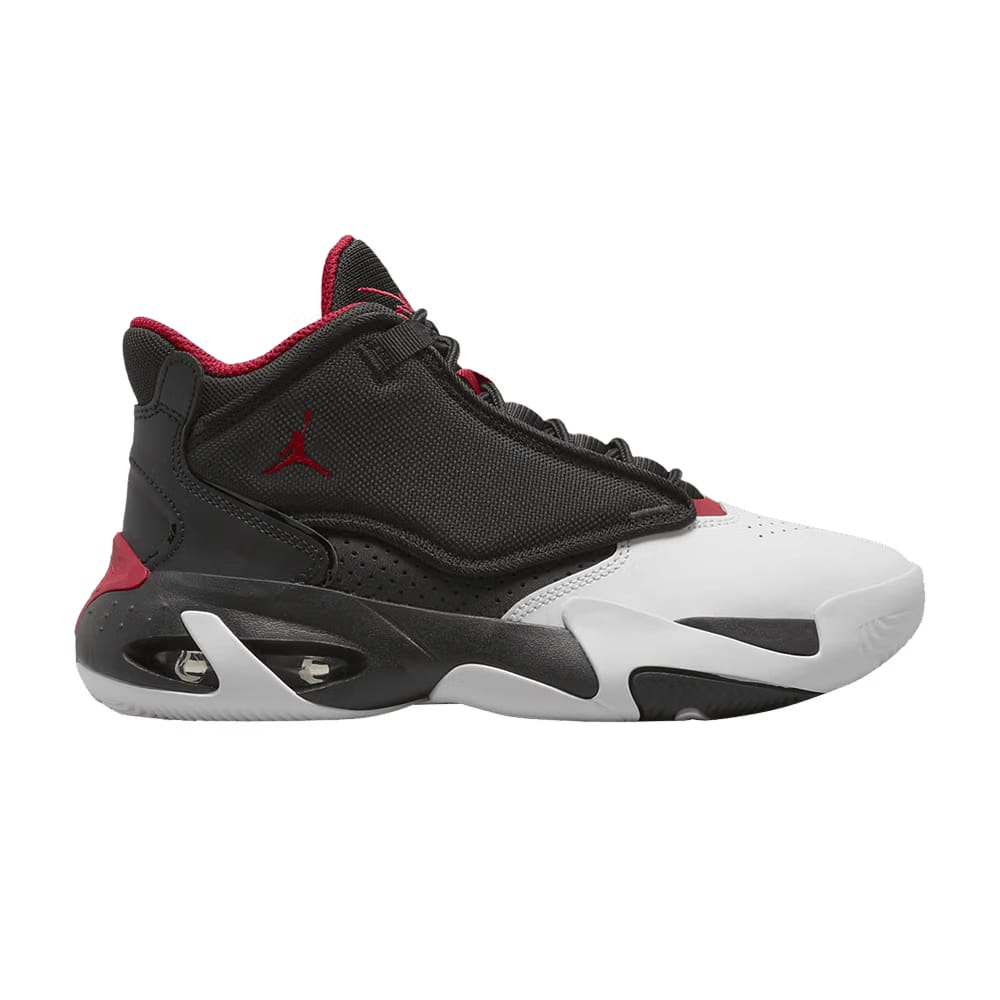 Air Jordan Max Aura 4 GS Black White Gym Red