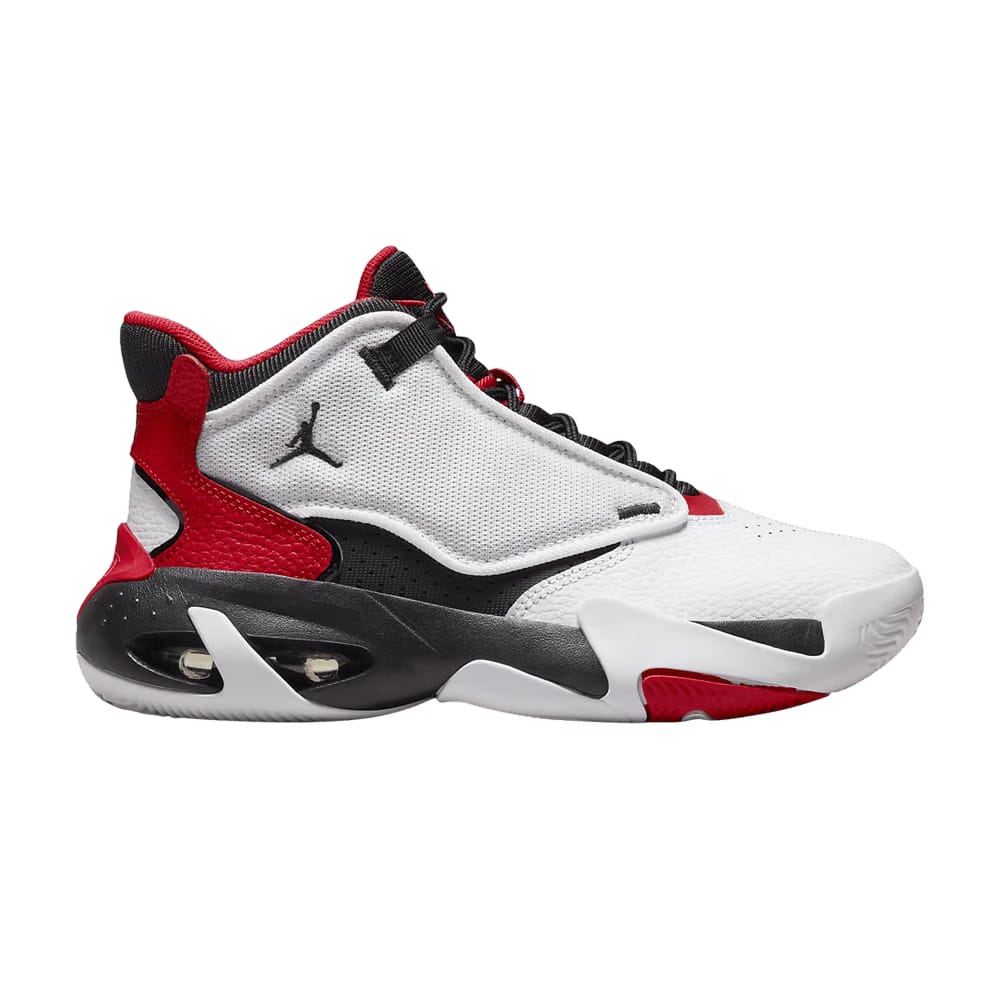 Air Jordan Max Aura 4 GS White Black University Red
