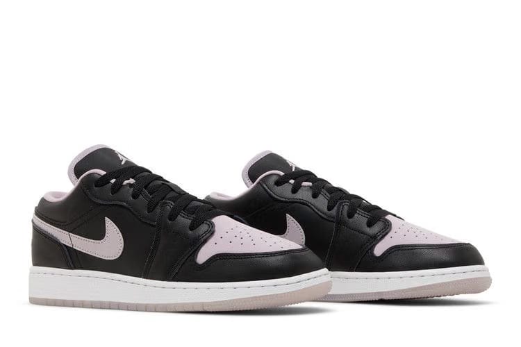 Air Jordan 1 Low SE GS Black Iced Lilac