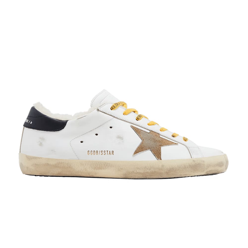 Golden Goose Superstar White Navy