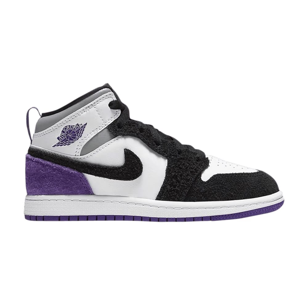 Air Jordan 1 Mid SE PS Varsity Purple