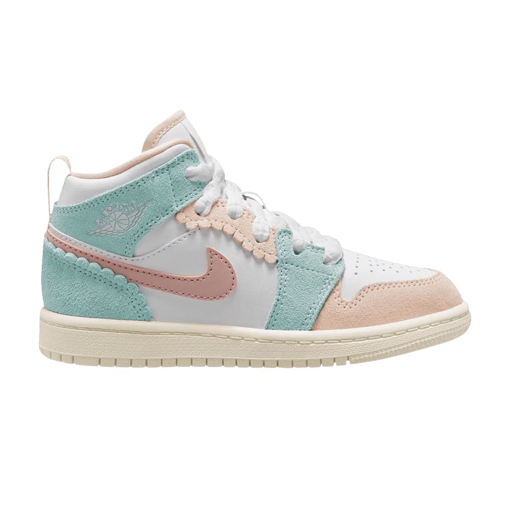 Air Jordan 1 Mid SE PS Scalloped Edge