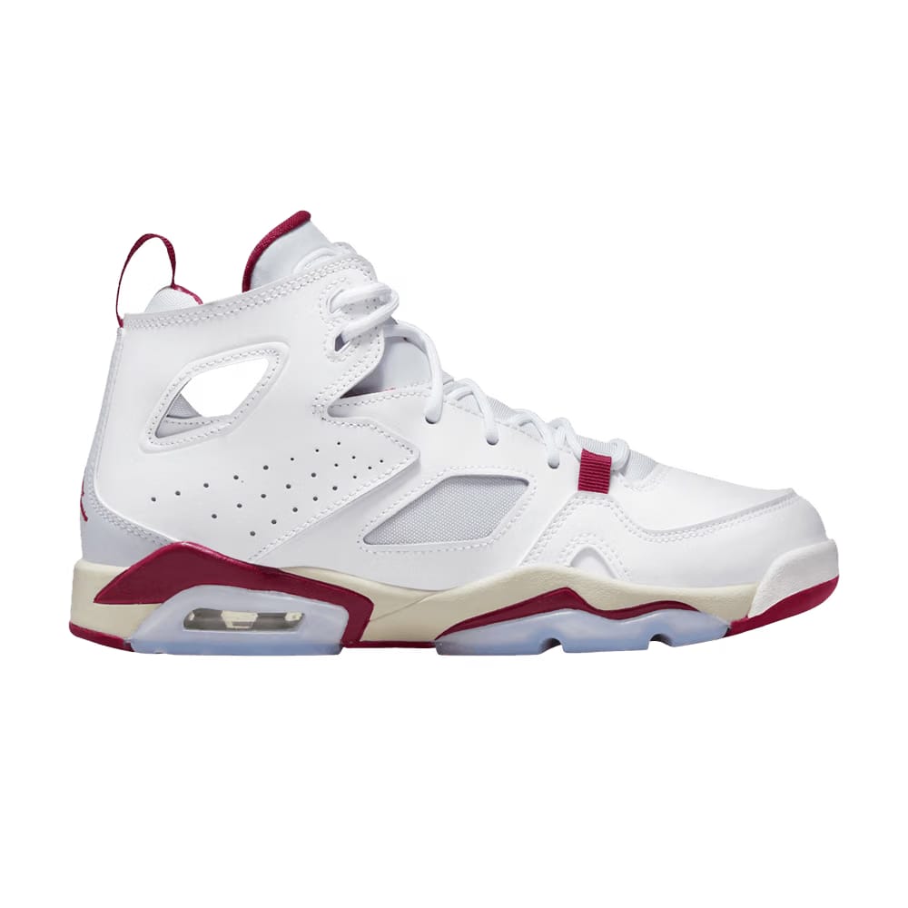 Air Jordan Flight Club 91 GS White Mystic Hibiscus