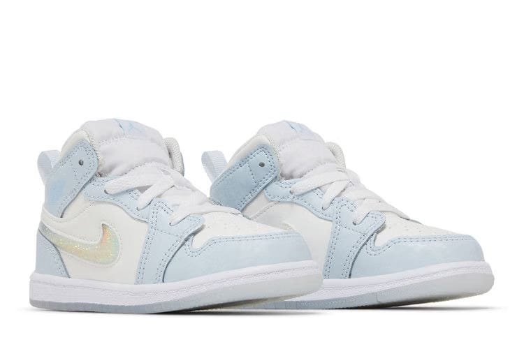 Air Jordan 1 Mid SE TD Glitter Swoosh