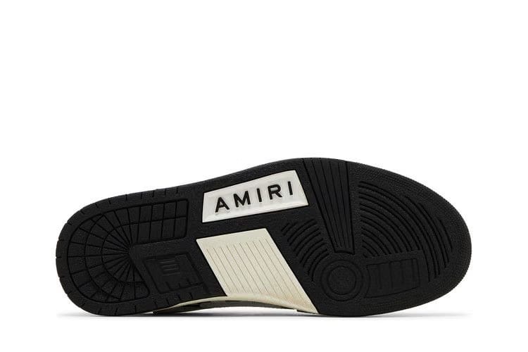 Amiri Skel Top Low Checkered - Black White