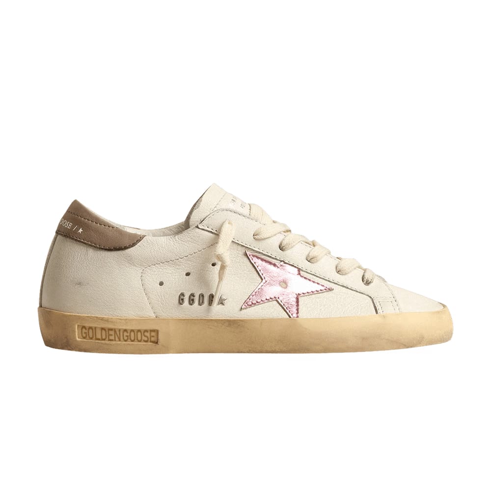 Golden Goose Wmns Superstar 'White Nappa Pink Metallic'