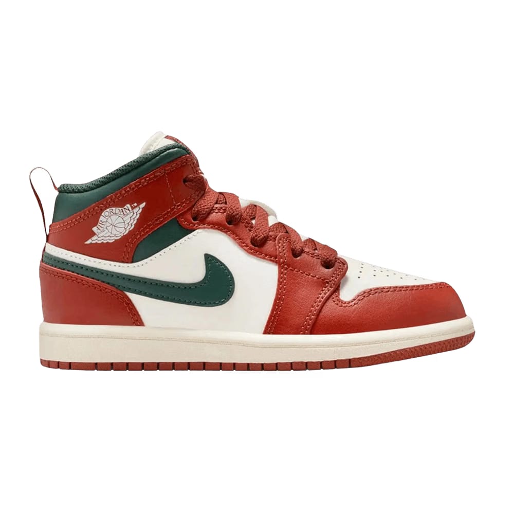 Air Jordan 1 Mid PS Redstone Midnight Green
