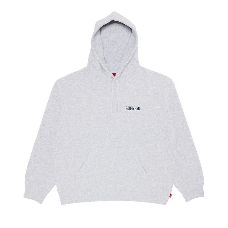 Supreme On God Hoodie Ash Grey