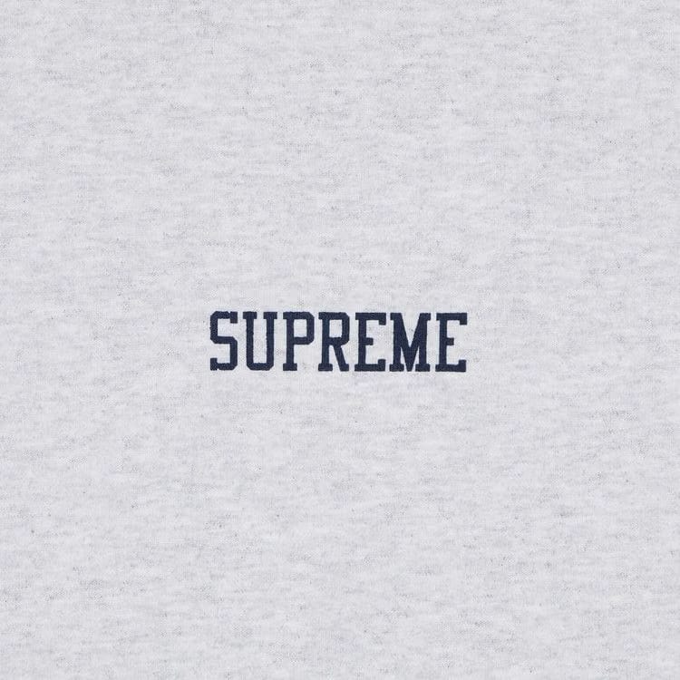 Supreme On God Hoodie Ash Grey