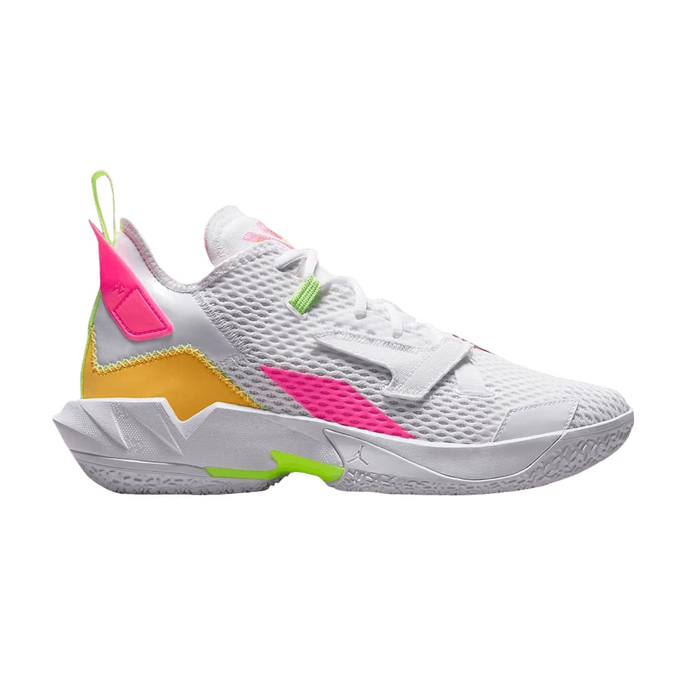 Air Jordan Why Not Zer0.4 White Citron Pulse Hyper Pink