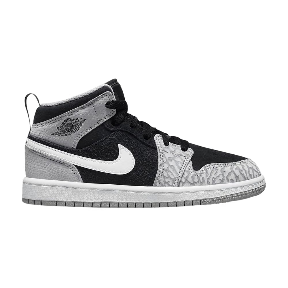 Air Jordan 1 Mid SE PS Elephant Toe