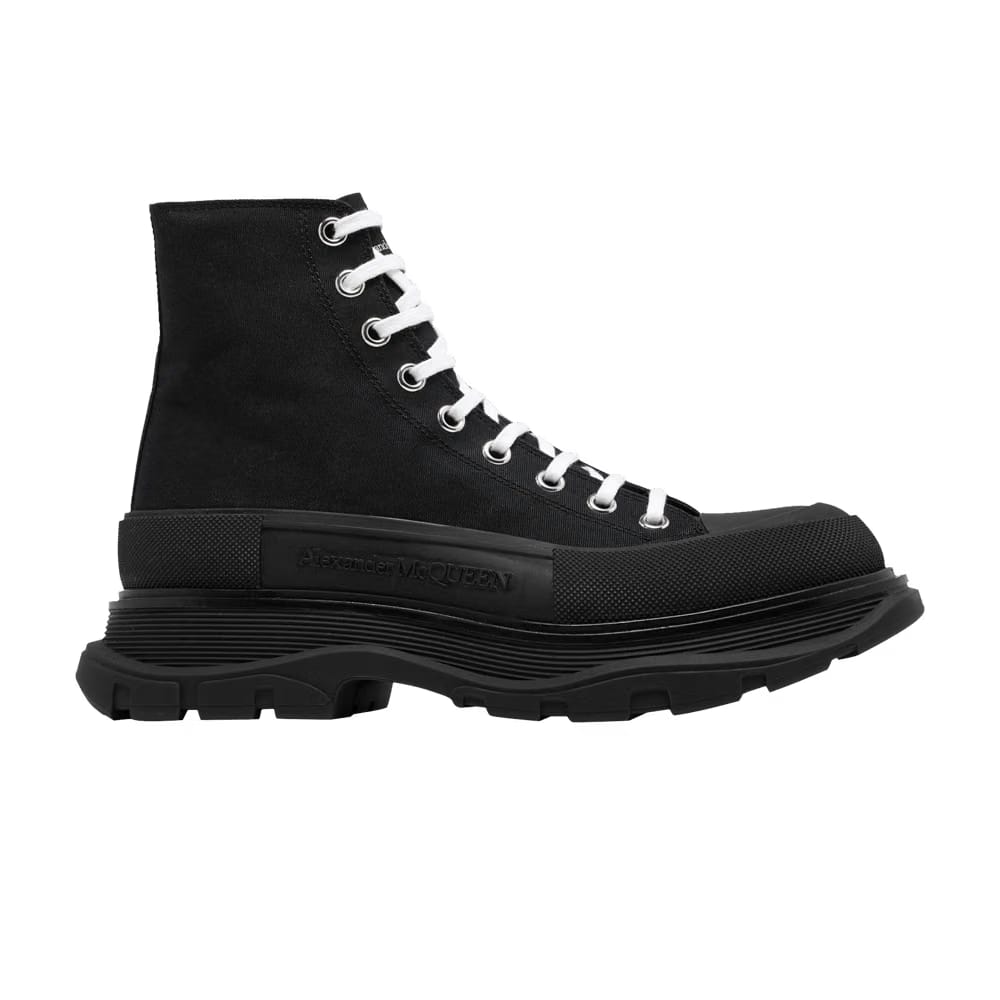Alexander McQueen Tread Slick Boots Black