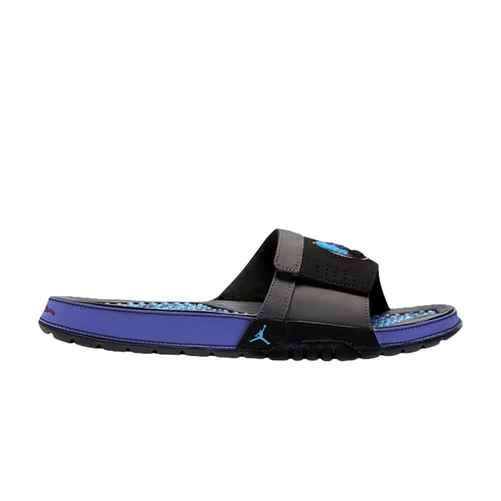 Air Jordan Hydro 8 Retro Slide Black Midnight Fog