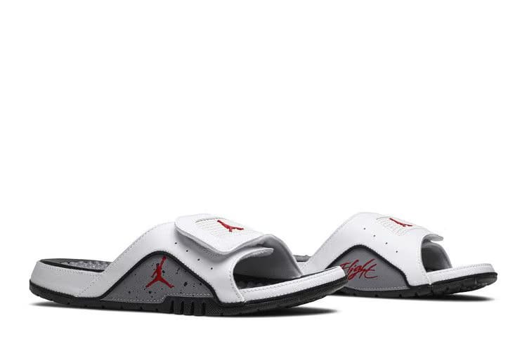 Air Jordan Hydro 4 Retro Slide White Cement