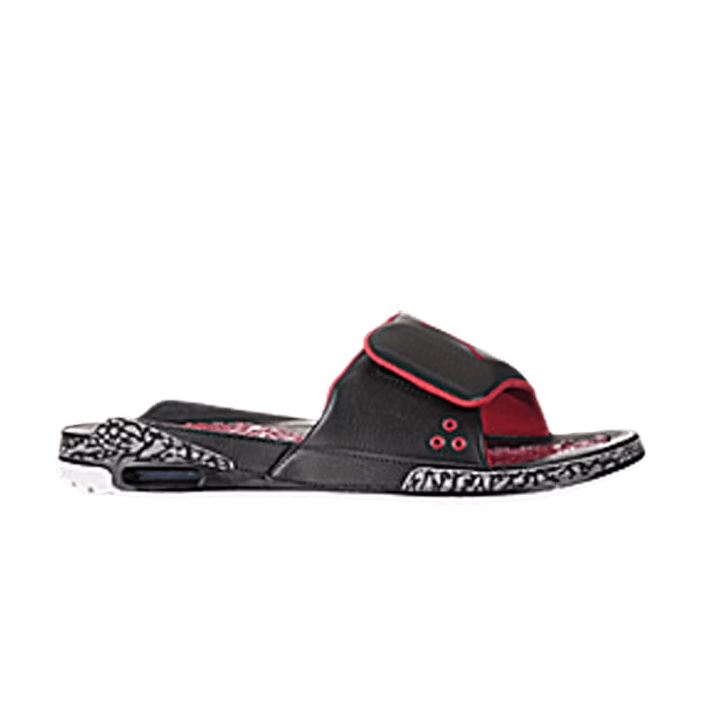 Air Jordan 3 Slide Black Cement Grey