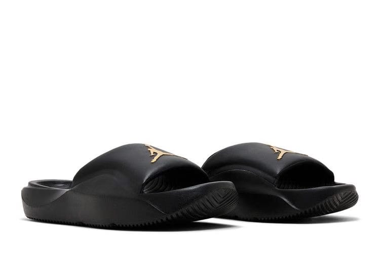Air Jordan Franchise Slide Black Metallic Gold