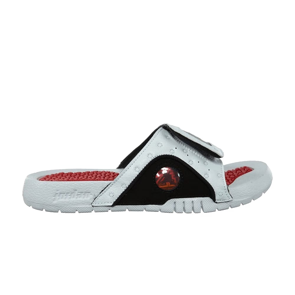 Air Jordan Hydro 13 Retro Slide GS White True Red