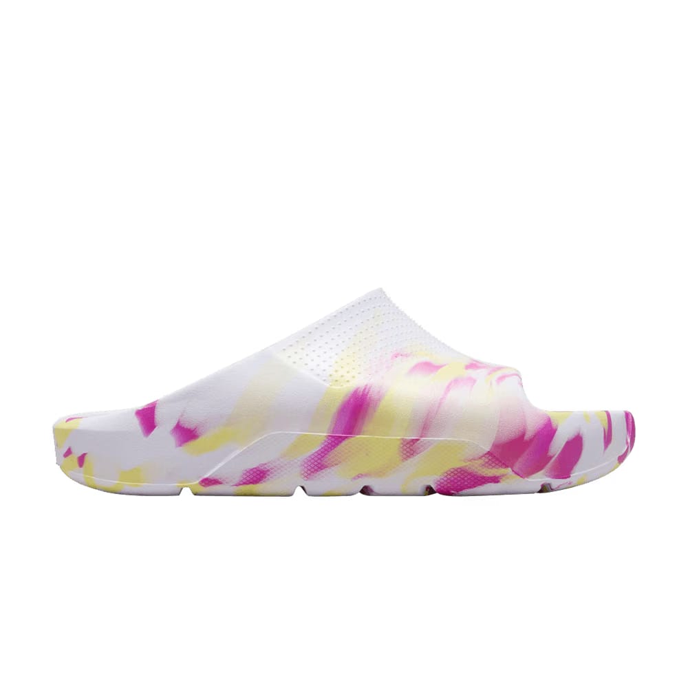 Air Jordan Post Slide GS White Fuchsia Marbled