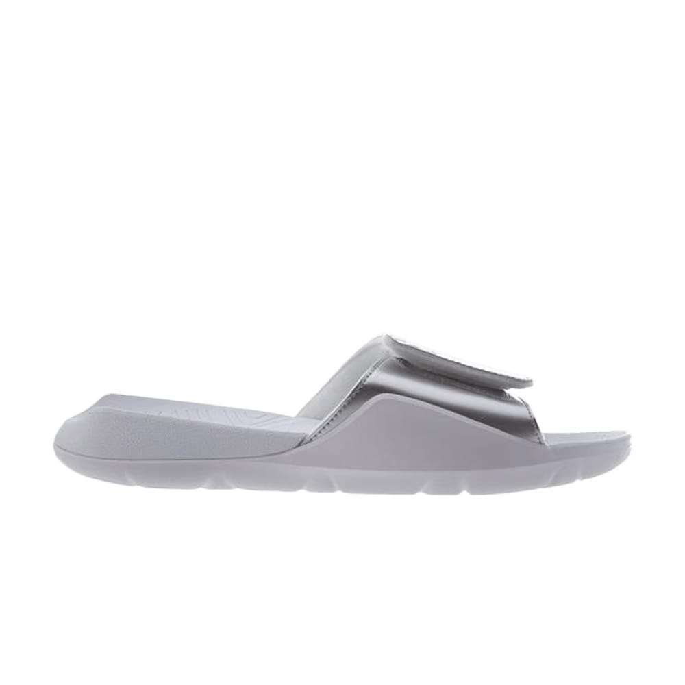 Air Jordan Hydro 7 White Silver