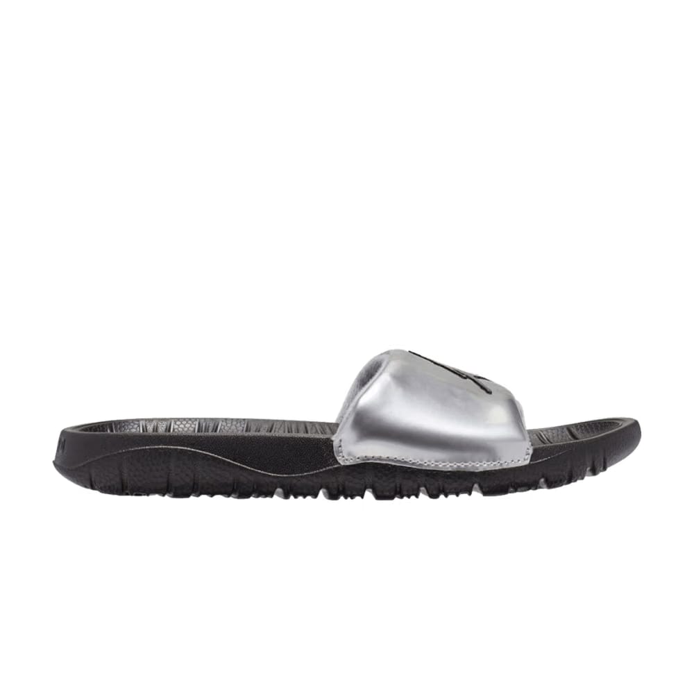 Air Jordan Break Slide GS Metallic Silver Black