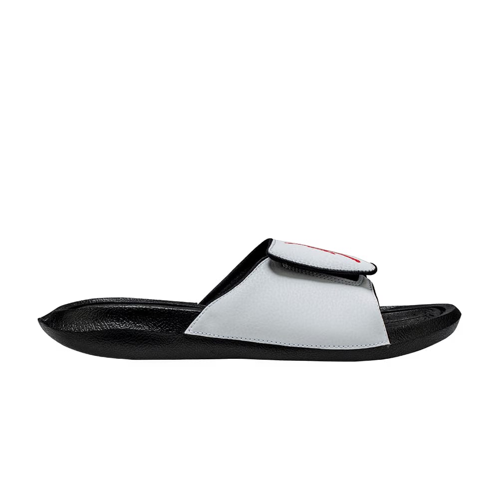 Air Jordan Hydro 6 Slide White Red