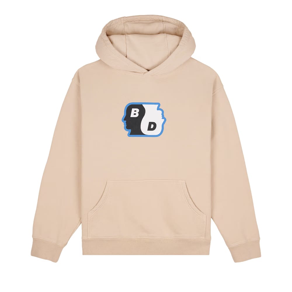 Brain Dead Yin Yang Hoodie Taupe