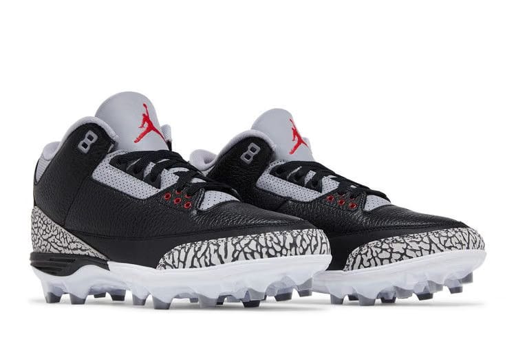 Air Jordan 3 Retro TD Cleat Black Cement