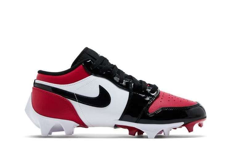 Air Jordan 1 Low TD Cleat Bred Toe