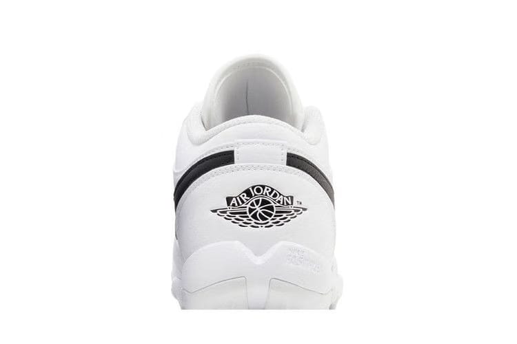 Air Jordan 1 Low Cleat GS White Black