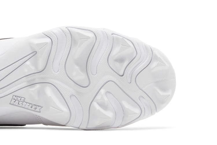 Air Jordan 1 Low Cleat GS White Black