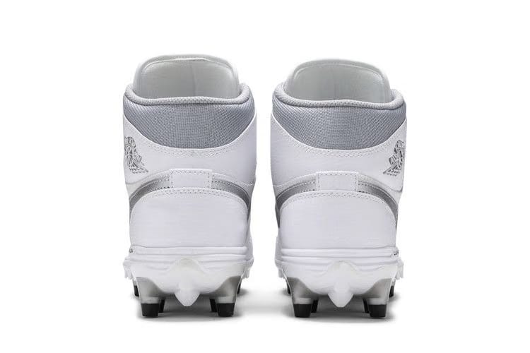 Air Jordan 1 Mid TD Cleat Metallic Silver