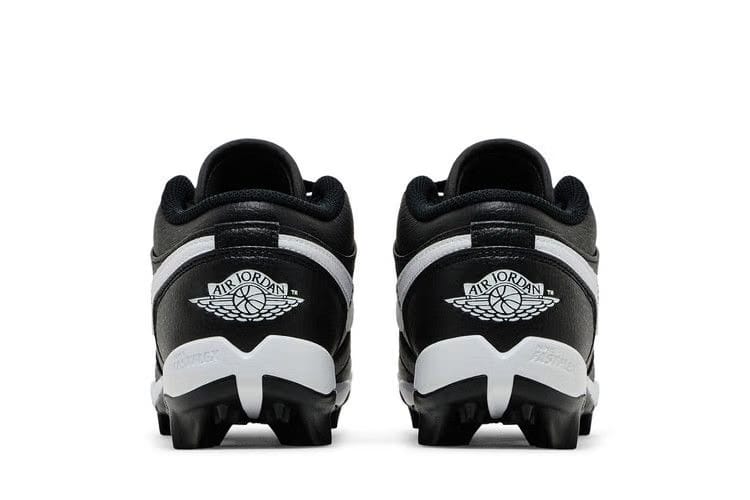 Air Jordan 1 Low Cleat GS Black White