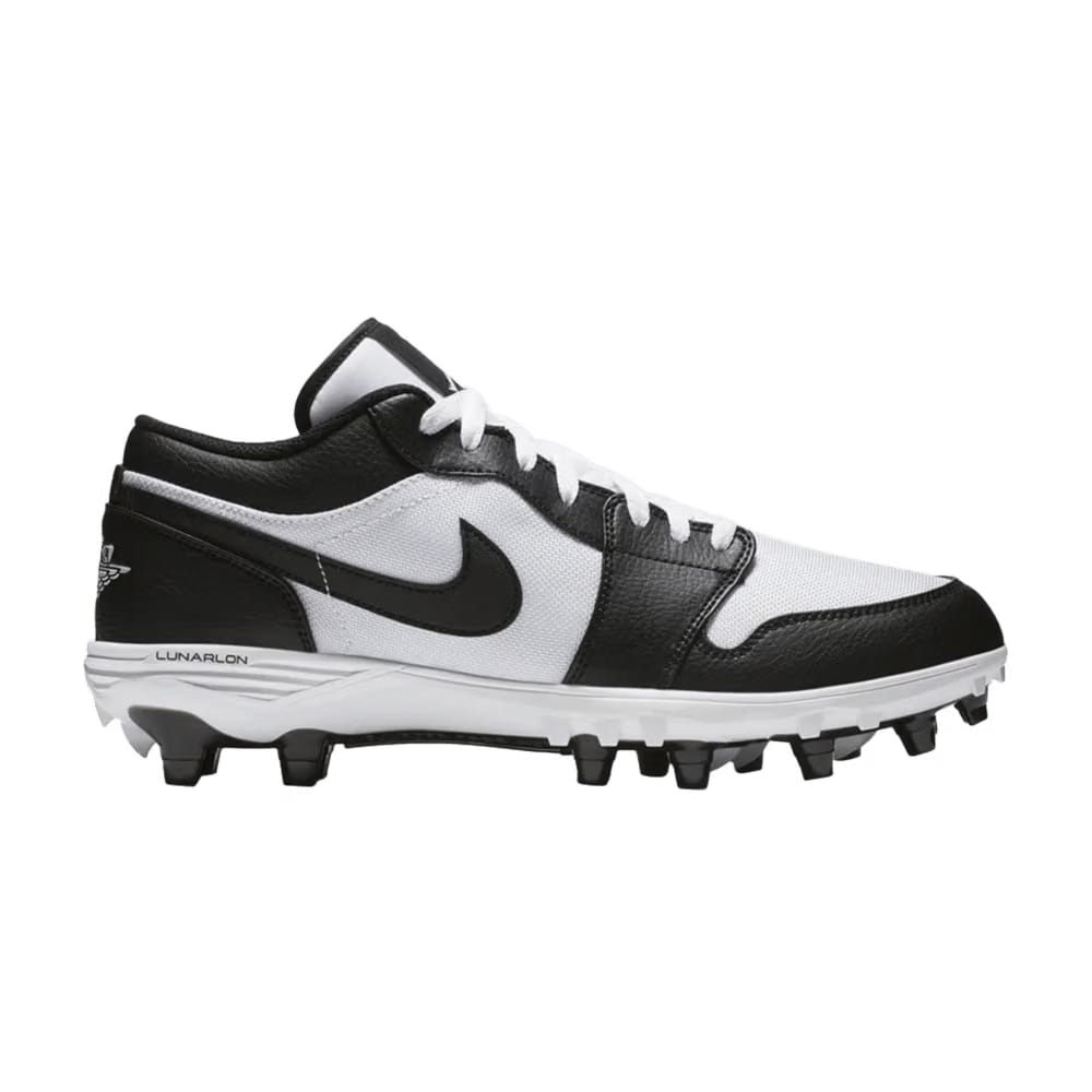 Air Jordan 1 Low TD Cleat Black White