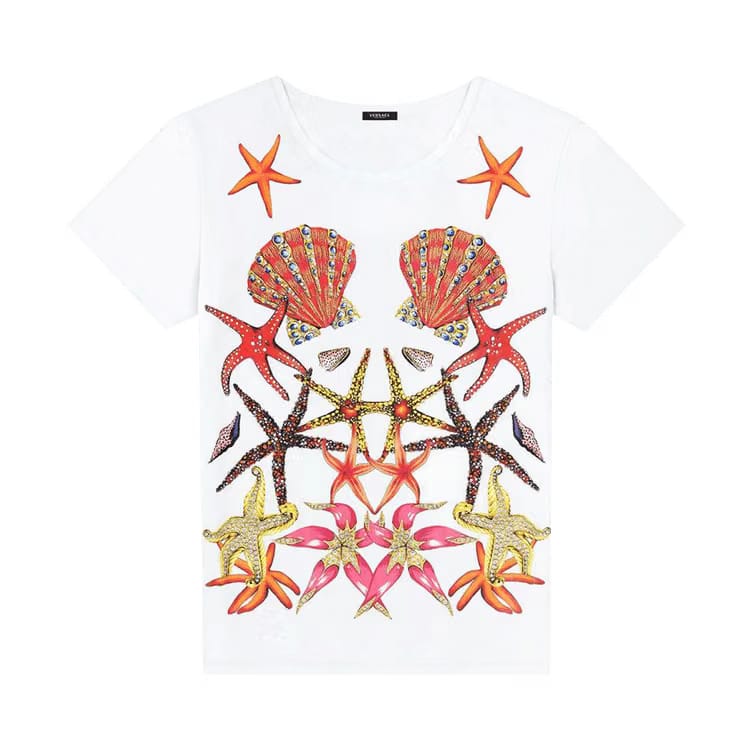 Versace Tresor De La Mer T-Shirt White