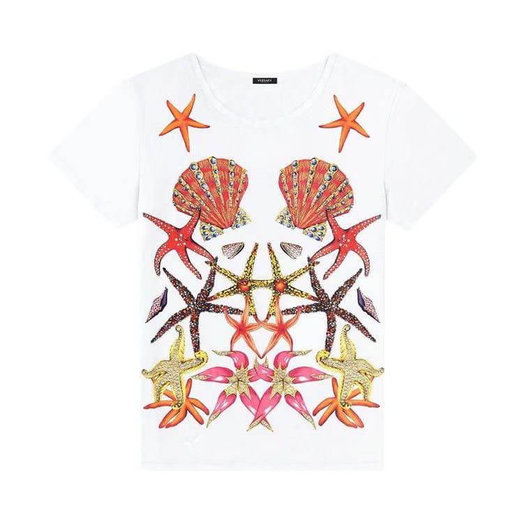 Versace Tresor De La Mer T-Shirt White
