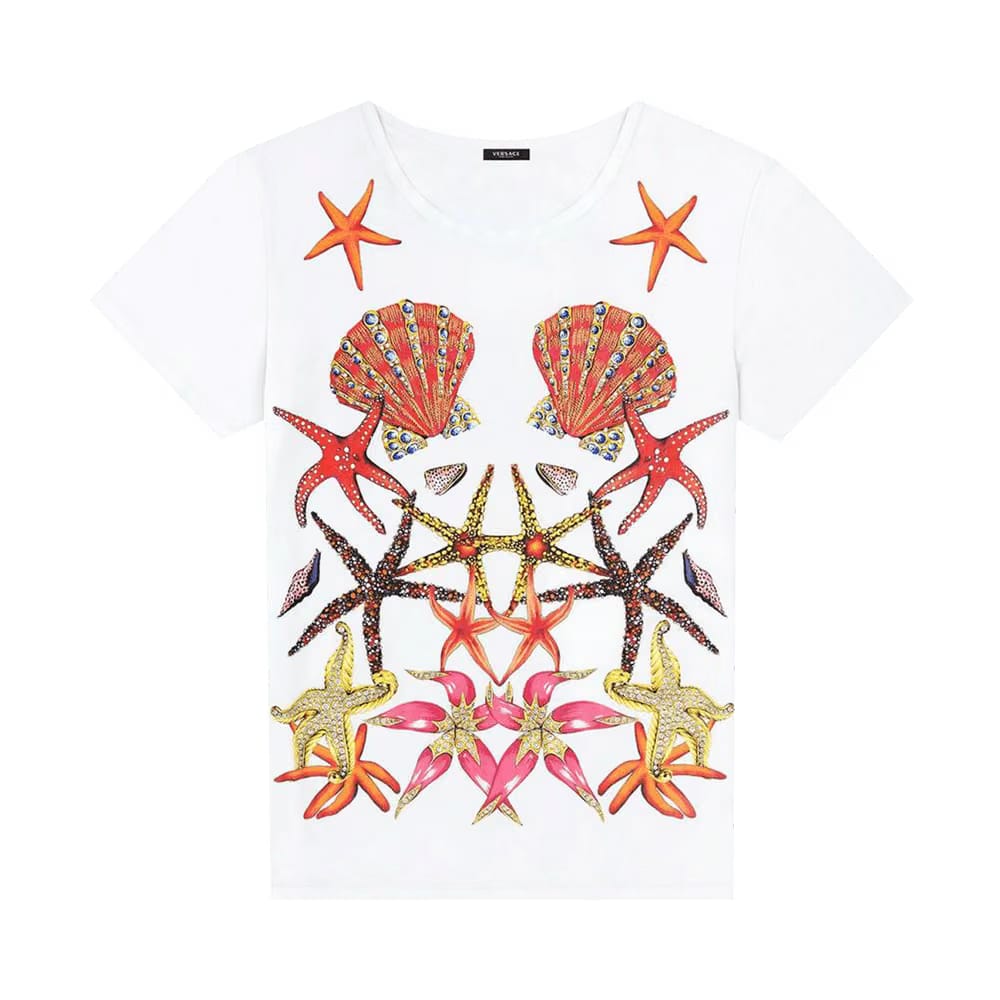 Versace Tresor De La Mer T-Shirt White
