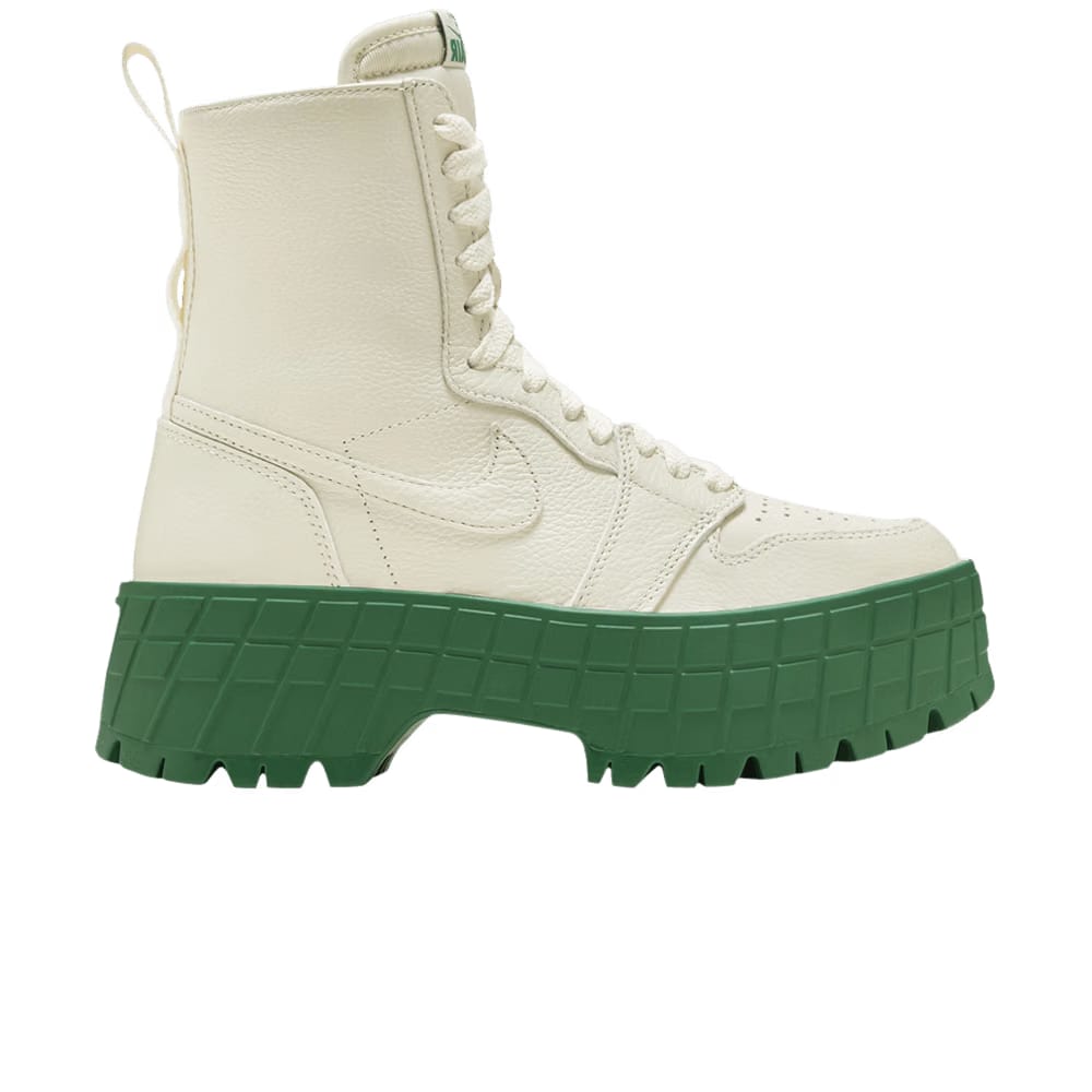 Wmns Air Jordan 1 High Brooklyn 'Coconut Milk Pine Green'