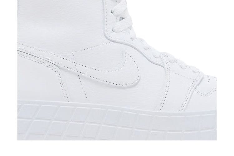 Wmns Air Jordan 1 High Brooklyn 'Triple White'