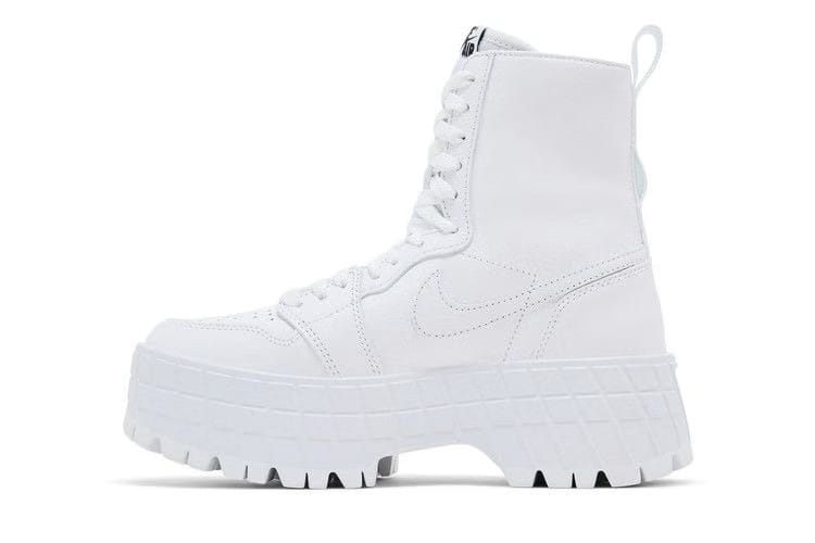 Wmns Air Jordan 1 High Brooklyn 'Triple White'