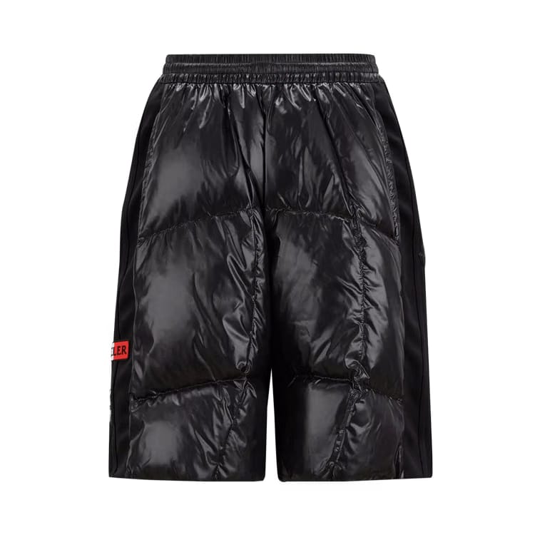 Moncler x adidas Down-Filled Bermuda Shorts Black