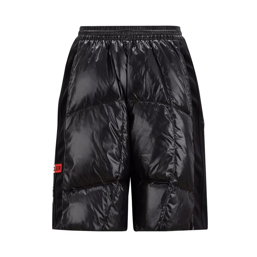 Moncler x adidas Down-Filled Bermuda Shorts Black