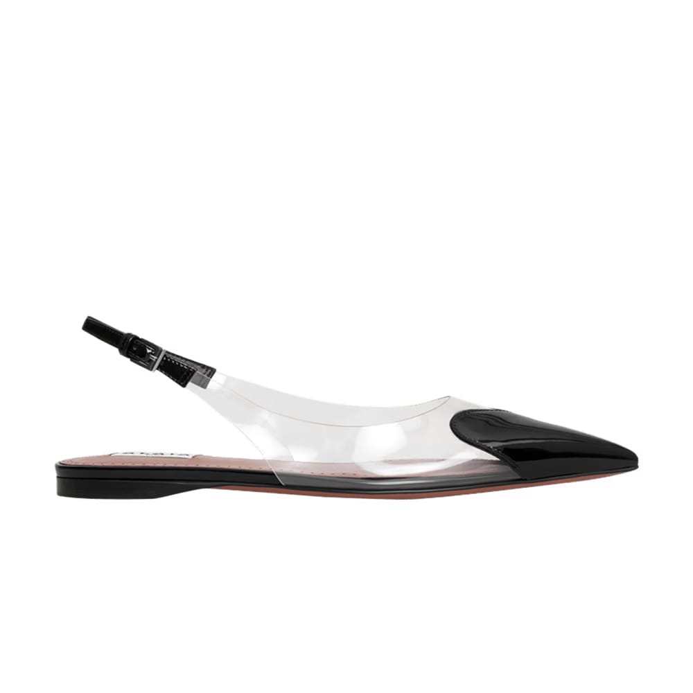 Alaïa Wmns Le Coeur Slingback 'Patent Black'