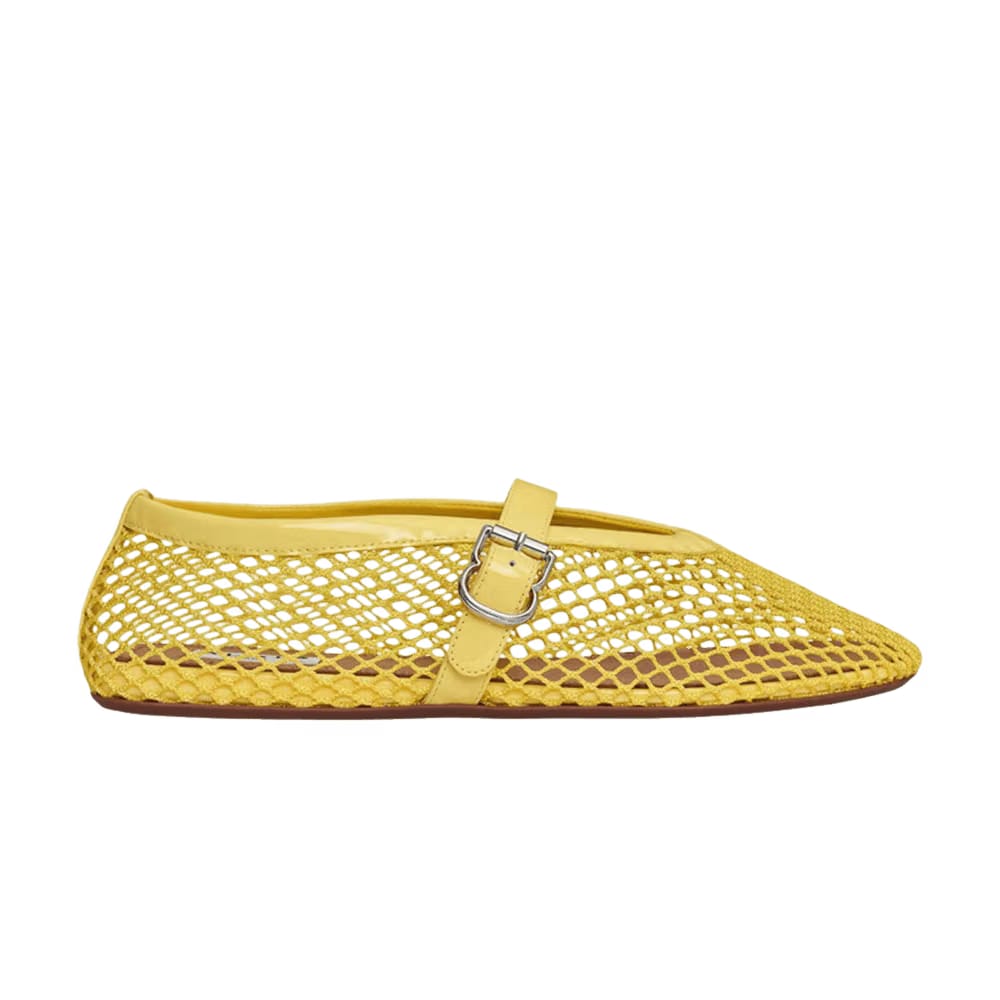 Alaïa Wmns Ballet Flat 'Jaune Citron'