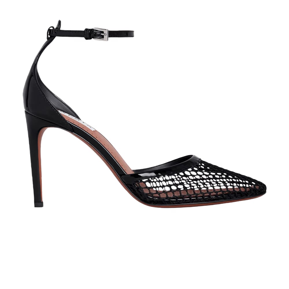 Alaïa Wmns High Fishnet Pump 'Black'