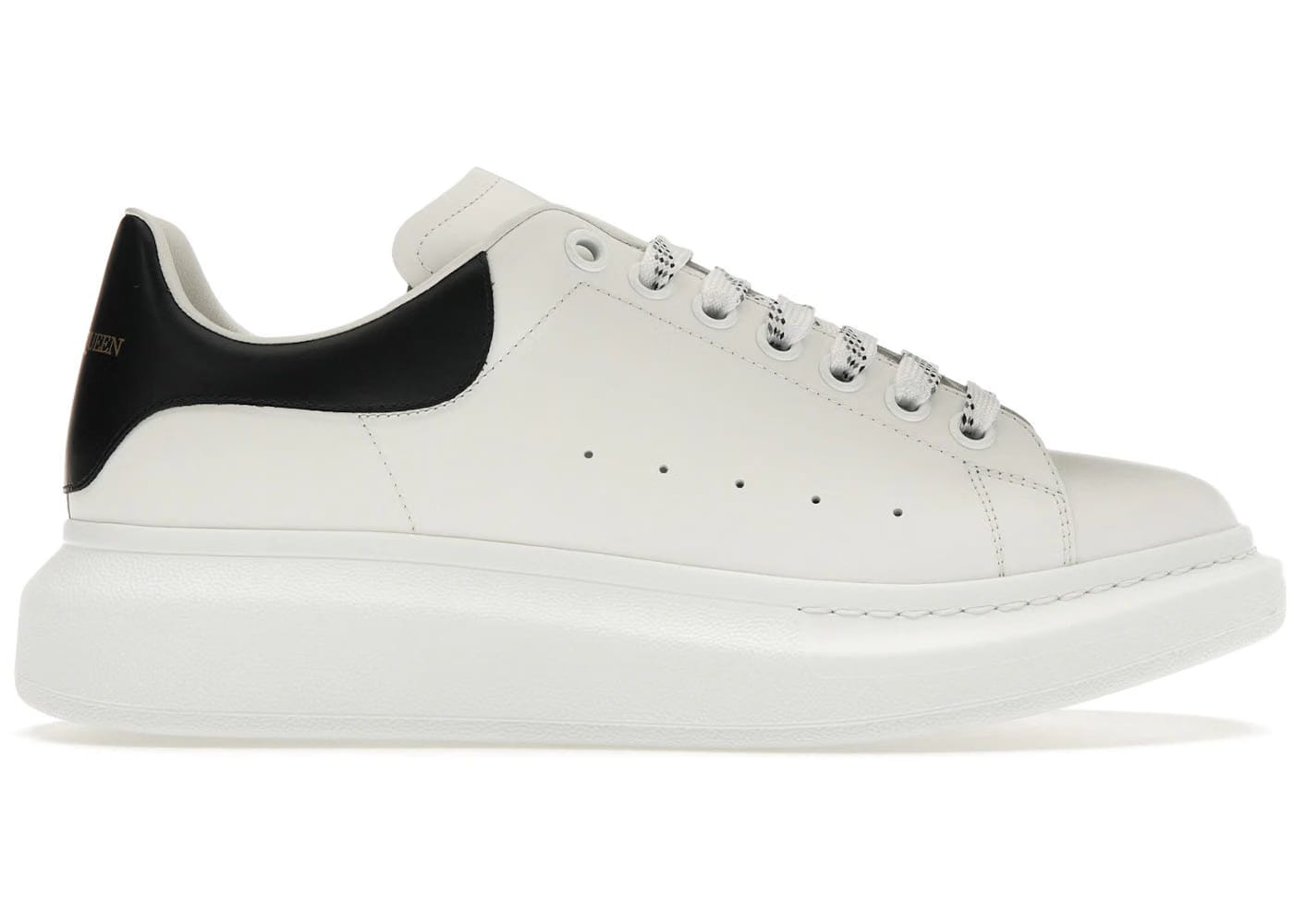 Alexander McQueen Oversized Sneaker White Black