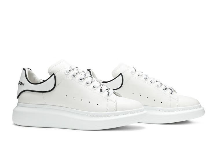 Alexander McQueen Oversized Sneaker New Tech Calf - White Black 2020