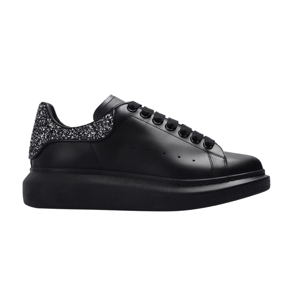 Alexander McQueen Wmns Oversized Sneaker 'Black Glitter'