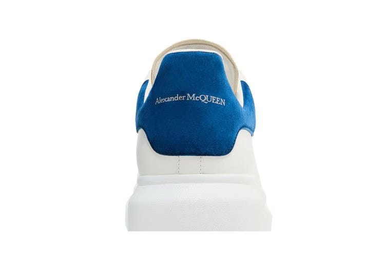 Alexander McQueen Oversized Sneaker White Paris Blue 2024