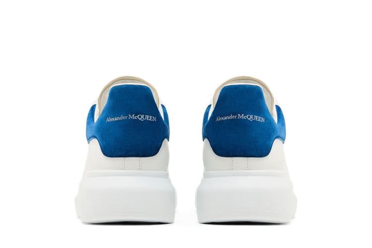 Alexander McQueen Oversized Sneaker White Paris Blue 2024