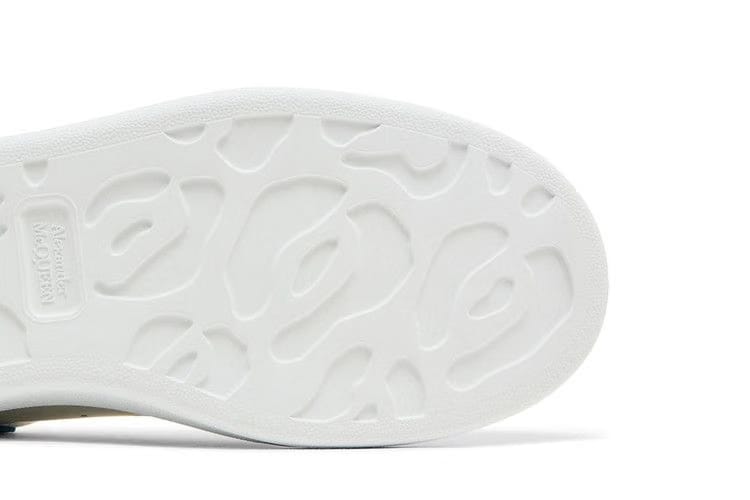 Alexander McQueen Oversized Sneaker White Paris Blue 2024